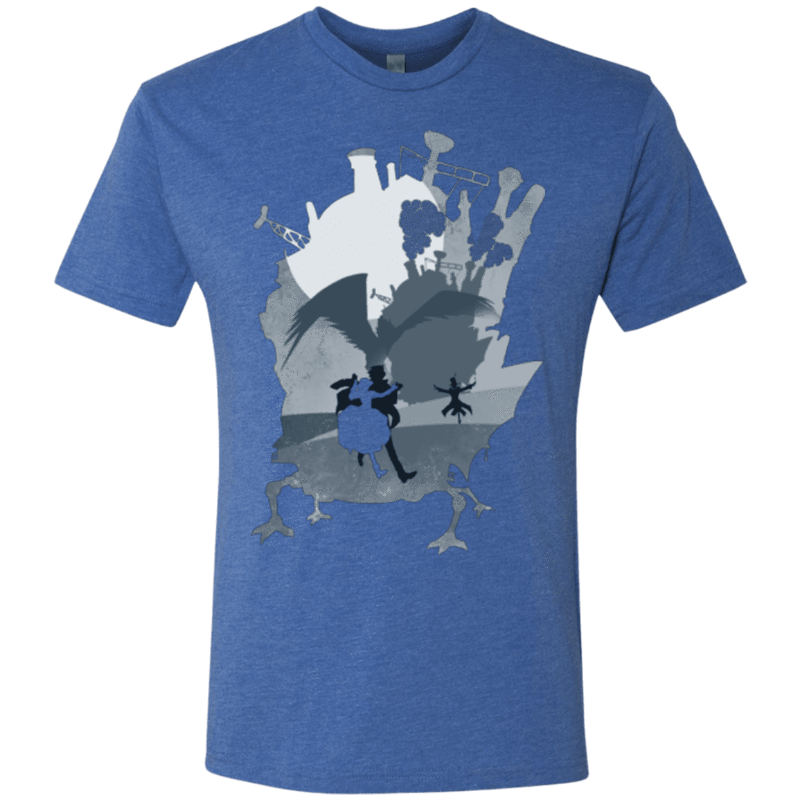 T-Shirts Vintage Royal / Small The Wonder Castle Men's Triblend T-Shirt