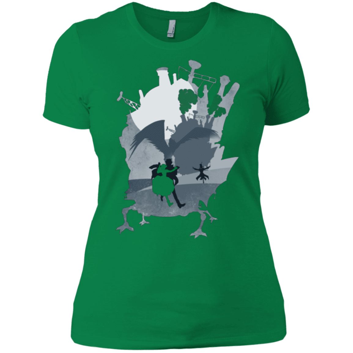 T-Shirts Kelly Green / X-Small The Wonder Castle Women's Premium T-Shirt