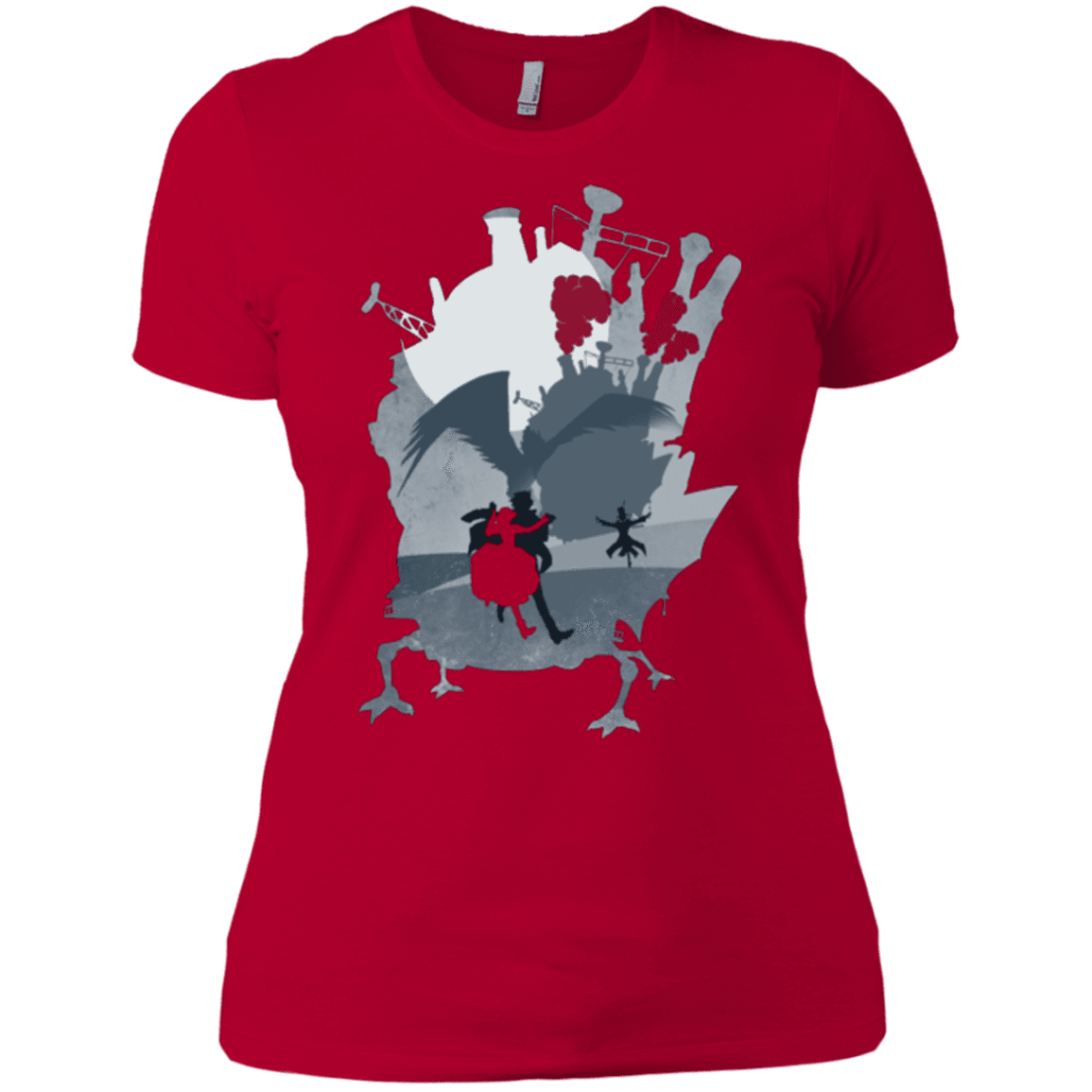 T-Shirts Red / X-Small The Wonder Castle Women's Premium T-Shirt