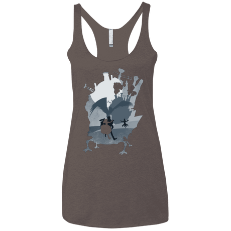 T-Shirts Macchiato / X-Small The Wonder Castle Women's Triblend Racerback Tank