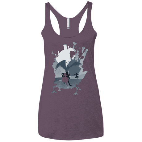 T-Shirts Vintage Purple / X-Small The Wonder Castle Women's Triblend Racerback Tank