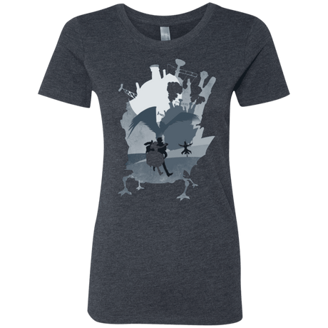 T-Shirts Vintage Navy / Small The Wonder Castle Women's Triblend T-Shirt