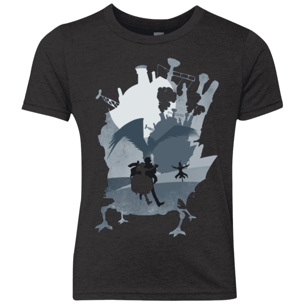 T-Shirts Vintage Black / YXS The Wonder Castle Youth Triblend T-Shirt