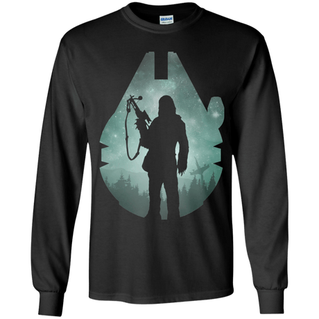 T-Shirts Black / YS The Wookiee Youth Long Sleeve T-Shirt