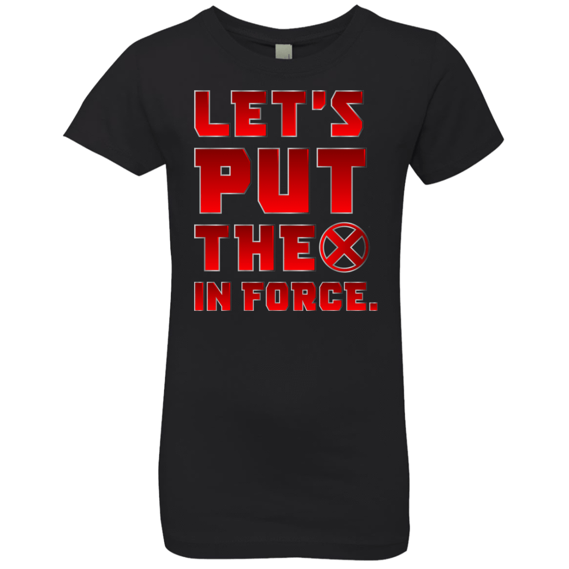 T-Shirts Black / YXS The X In Force Girls Premium T-Shirt