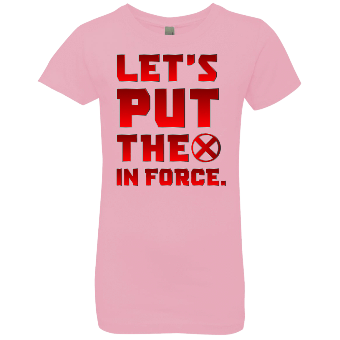 T-Shirts Light Pink / YXS The X In Force Girls Premium T-Shirt