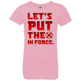 T-Shirts Light Pink / YXS The X In Force Girls Premium T-Shirt