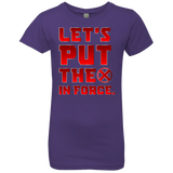 T-Shirts Purple Rush / YXS The X In Force Girls Premium T-Shirt