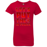 T-Shirts Red / YXS The X In Force Girls Premium T-Shirt