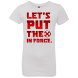 T-Shirts White / YXS The X In Force Girls Premium T-Shirt