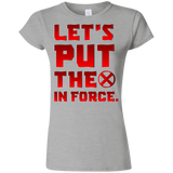 T-Shirts Sport Grey / S The X In Force Junior Slimmer-Fit T-Shirt