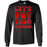 T-Shirts Black / S The X In Force Men's Long Sleeve T-Shirt