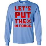 T-Shirts Carolina Blue / S The X In Force Men's Long Sleeve T-Shirt