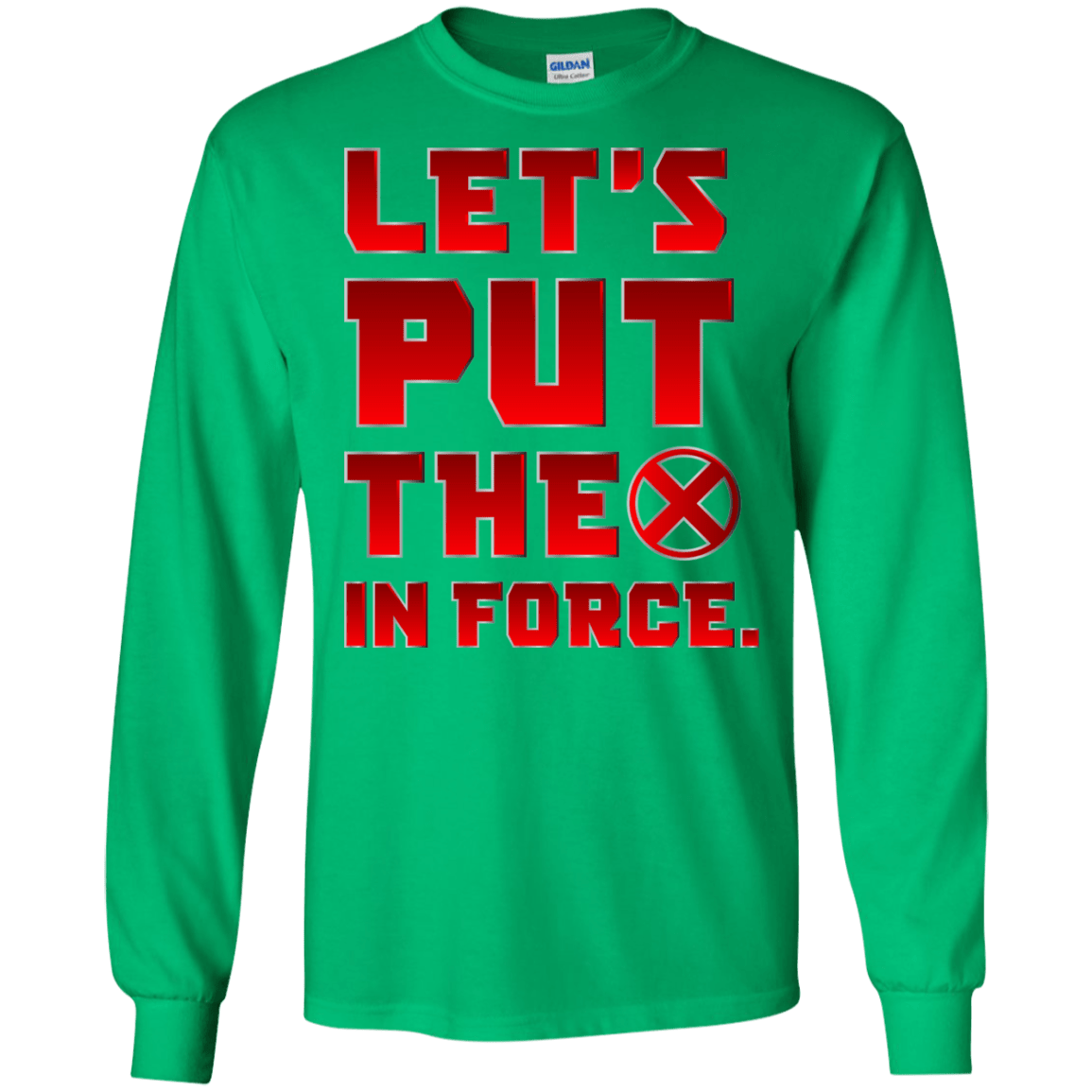 The X In Force Men's Long Sleeve T-Shirt