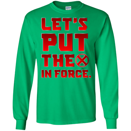 The X In Force Men's Long Sleeve T-Shirt