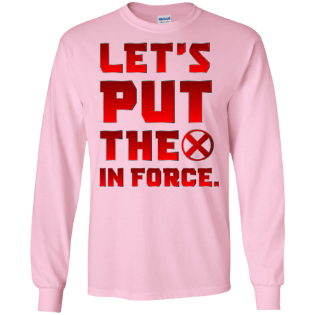 The X In Force Men's Long Sleeve T-Shirt