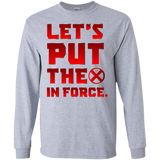 T-Shirts Sport Grey / S The X In Force Men's Long Sleeve T-Shirt