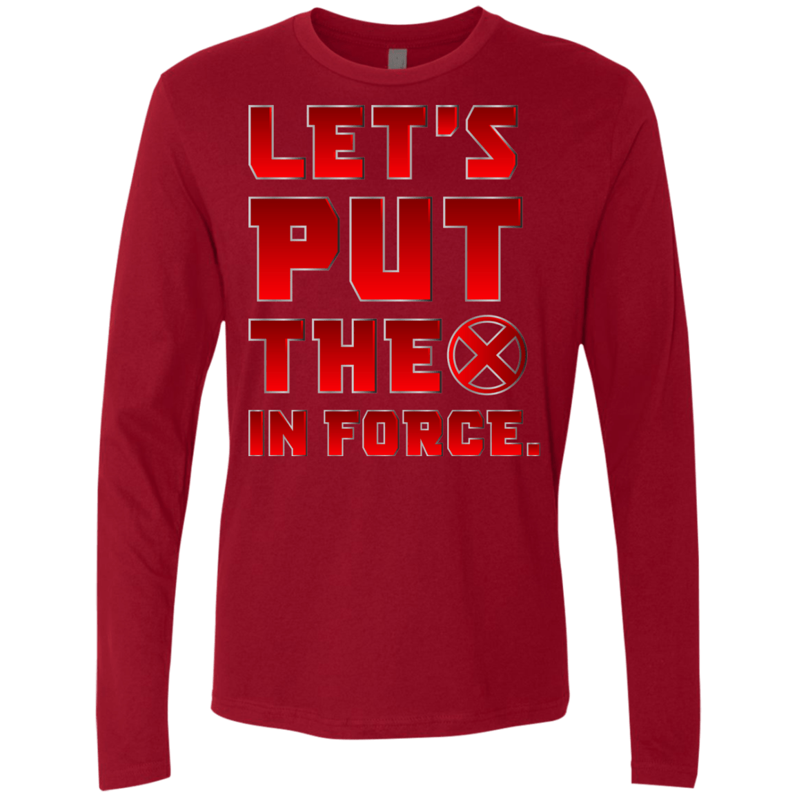 The X In Force Men's Premium Long Sleeve