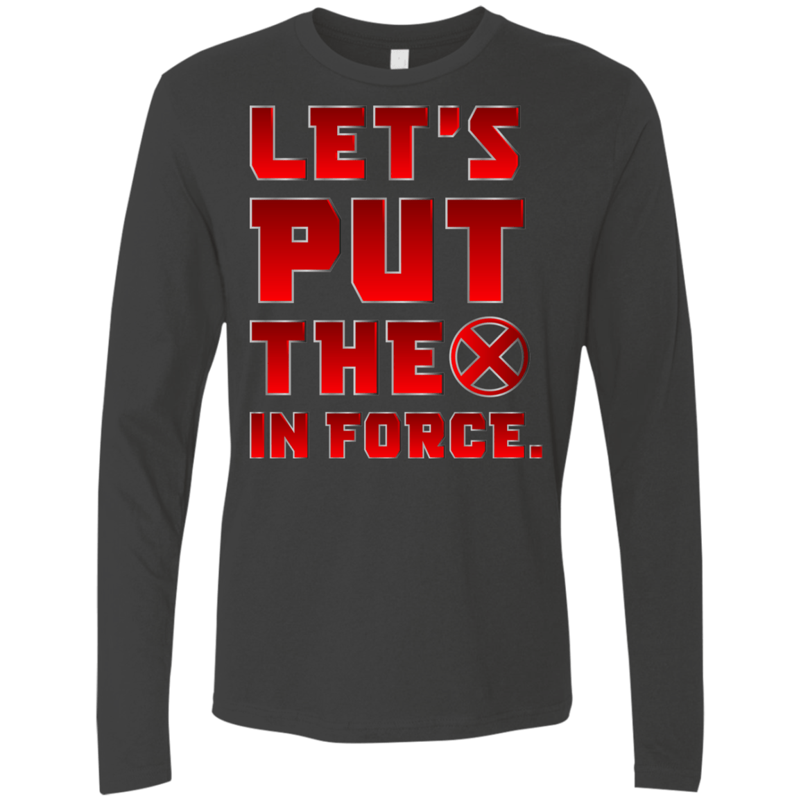 The X In Force Men's Premium Long Sleeve