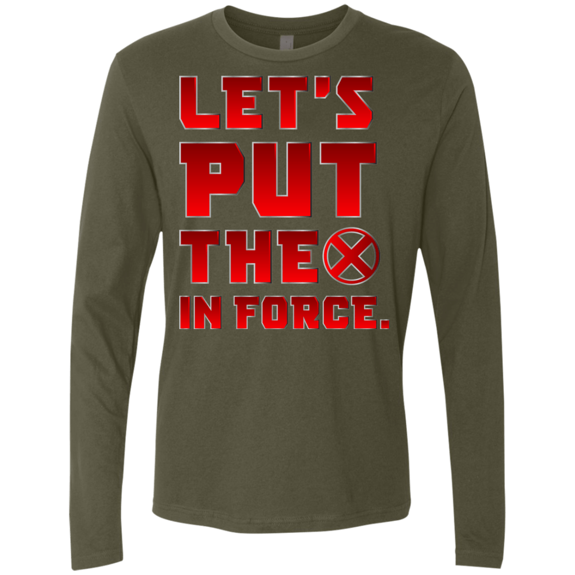 The X In Force Men's Premium Long Sleeve
