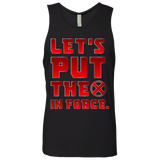 T-Shirts Black / S The X In Force Men's Premium Tank Top