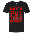 T-Shirts Black / X-Small The X In Force Men's Premium V-Neck