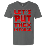 T-Shirts Heavy Metal / X-Small The X In Force Men's Premium V-Neck