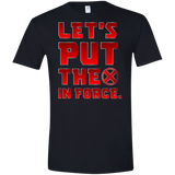 T-Shirts Black / X-Small The X In Force Men's Semi-Fitted Softstyle