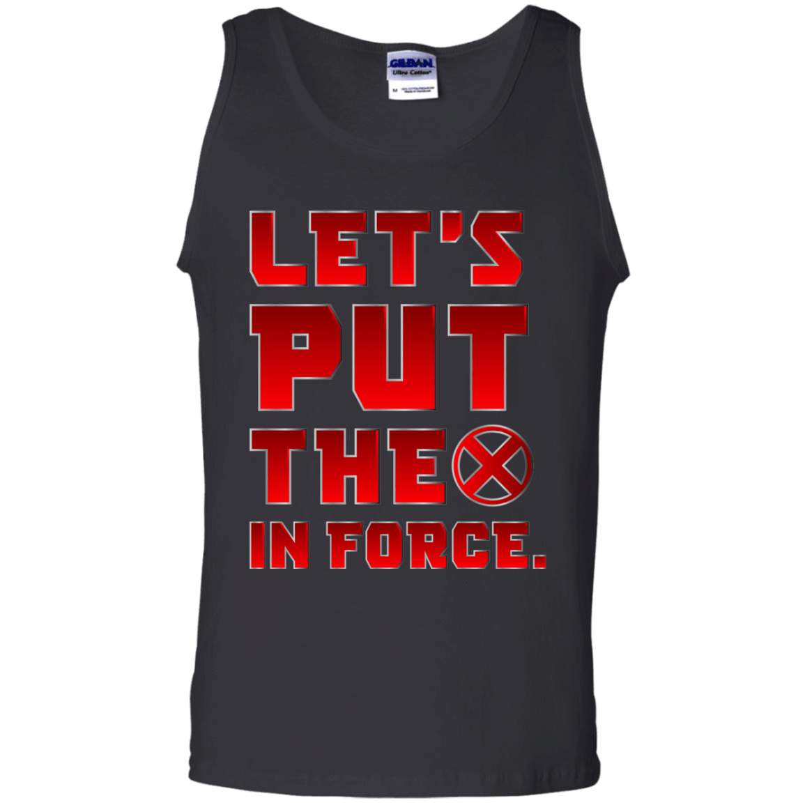 T-Shirts Black / S The X In Force Men's Tank Top