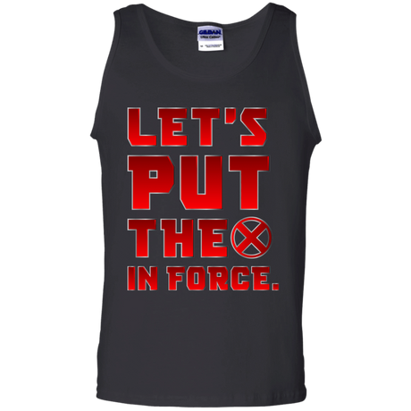 T-Shirts Black / S The X In Force Men's Tank Top