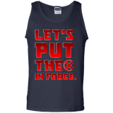 T-Shirts Navy / S The X In Force Men's Tank Top