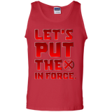T-Shirts Red / S The X In Force Men's Tank Top
