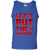 T-Shirts Royal / S The X In Force Men's Tank Top