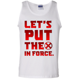 T-Shirts White / S The X In Force Men's Tank Top
