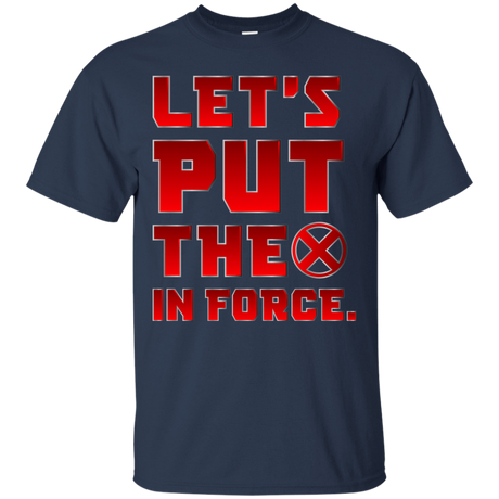 T-Shirts Navy / S The X In Force T-Shirt