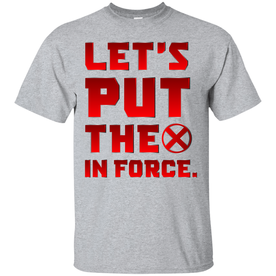 T-Shirts Sport Grey / S The X In Force T-Shirt