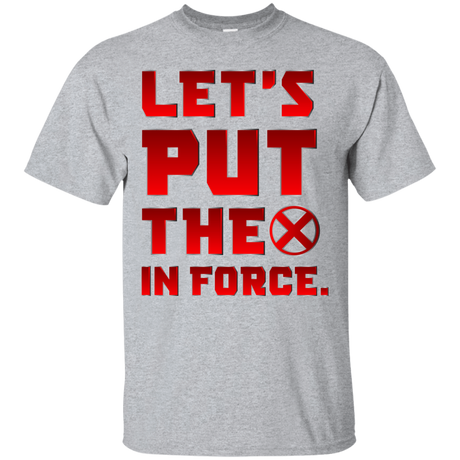 T-Shirts Sport Grey / S The X In Force T-Shirt