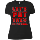 T-Shirts Black / X-Small The X In Force Women's Premium T-Shirt