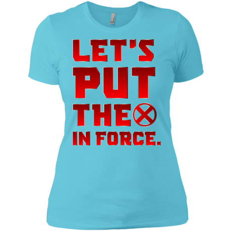 T-Shirts Cancun / X-Small The X In Force Women's Premium T-Shirt