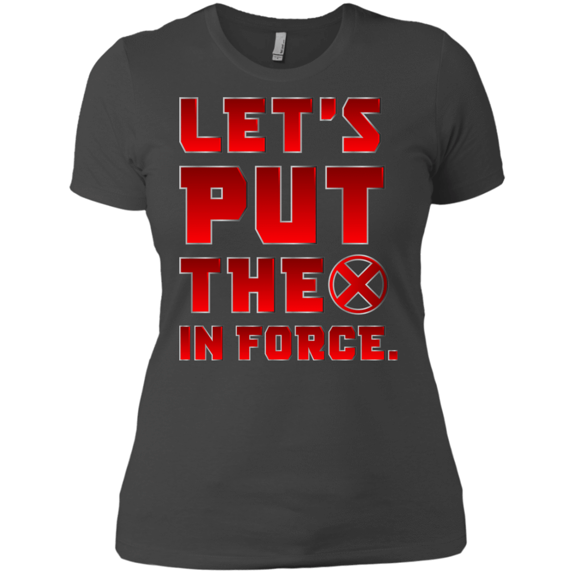 T-Shirts Heavy Metal / X-Small The X In Force Women's Premium T-Shirt