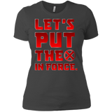 T-Shirts Heavy Metal / X-Small The X In Force Women's Premium T-Shirt