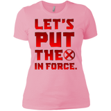 T-Shirts Light Pink / X-Small The X In Force Women's Premium T-Shirt