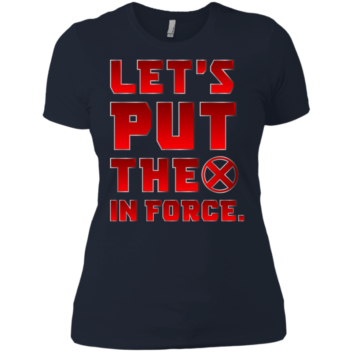 T-Shirts Midnight Navy / X-Small The X In Force Women's Premium T-Shirt