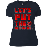 T-Shirts Midnight Navy / X-Small The X In Force Women's Premium T-Shirt