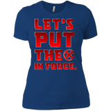 T-Shirts Royal / X-Small The X In Force Women's Premium T-Shirt