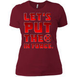 T-Shirts Scarlet / X-Small The X In Force Women's Premium T-Shirt