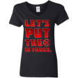 T-Shirts Black / S The X In Force Women's V-Neck T-Shirt