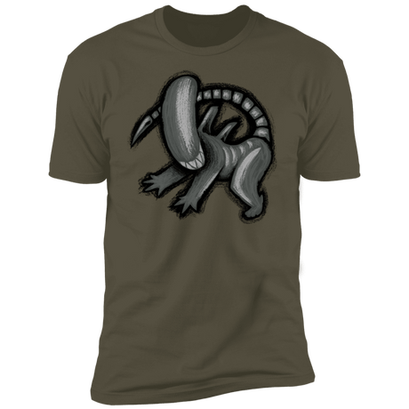 T-Shirts Military Green / S The Xeno King Men's Premium T-Shirt