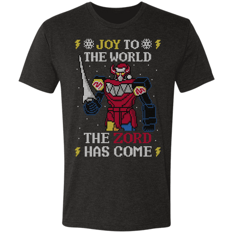 T-Shirts Vintage Black / S The Zord has Come Men's Triblend T-Shirt