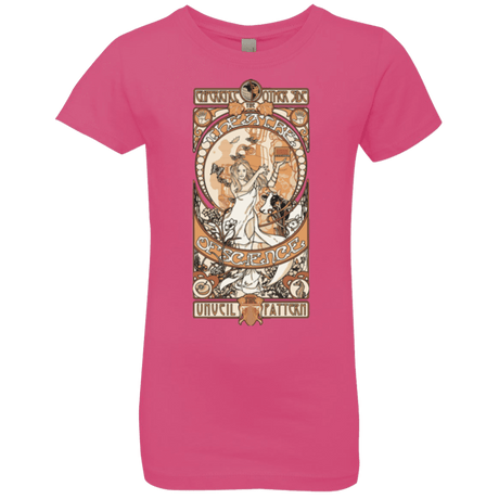 T-Shirts Hot Pink / YXS Theatre of science Girls Premium T-Shirt